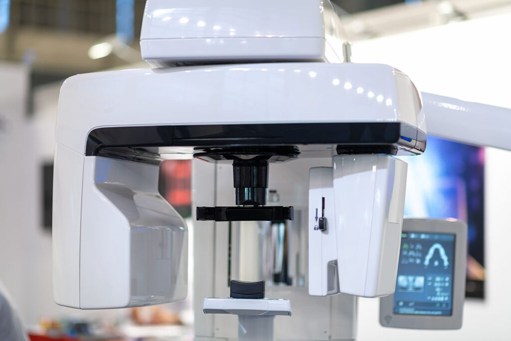 Modern Dental Technology, 3D ct scan, at Island Dental Associates.