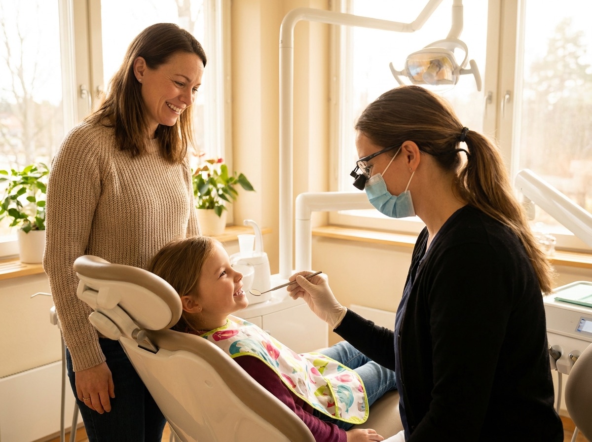 New patient visit at Island Dental