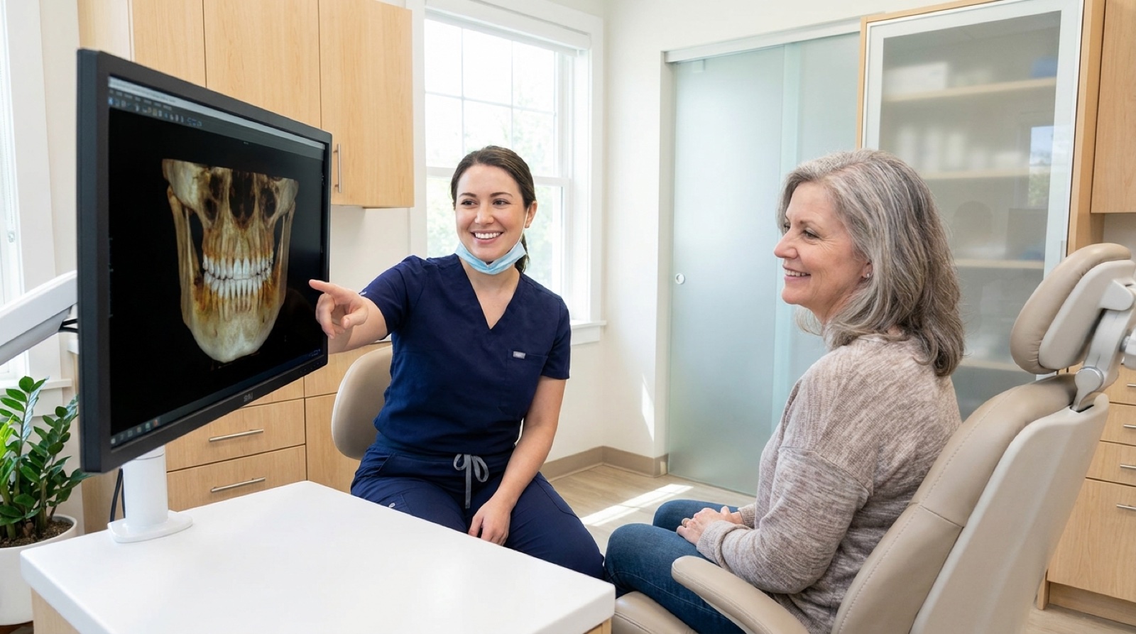 Consultation at Island Dental