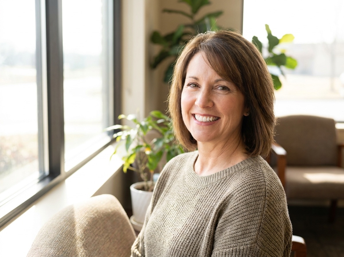 Healthy smile after periodontal care at Island Dental