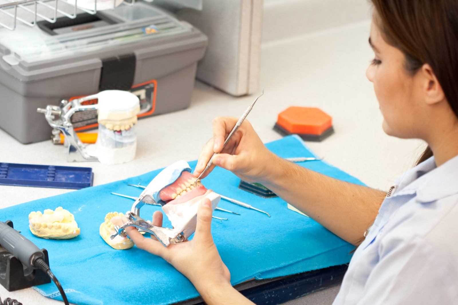 On-site dental lab at Island Dental