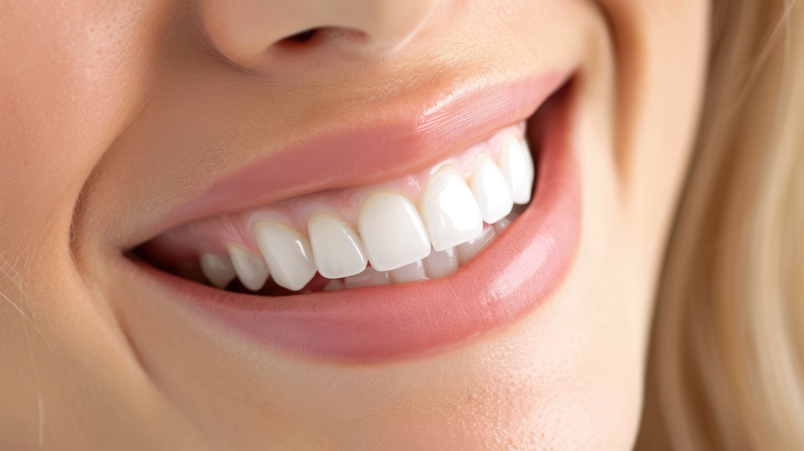 Bright, natural smile after cosmetic dentistry at Island Dental